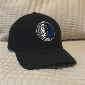 Black Adjustable Mavs hat